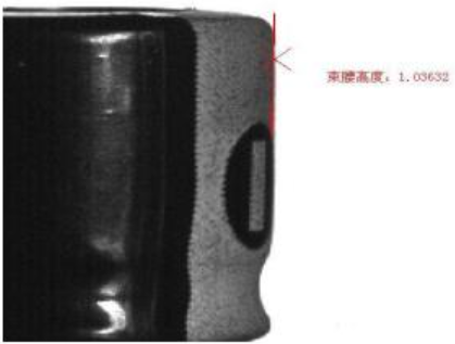 NG 不良特征:未束腰